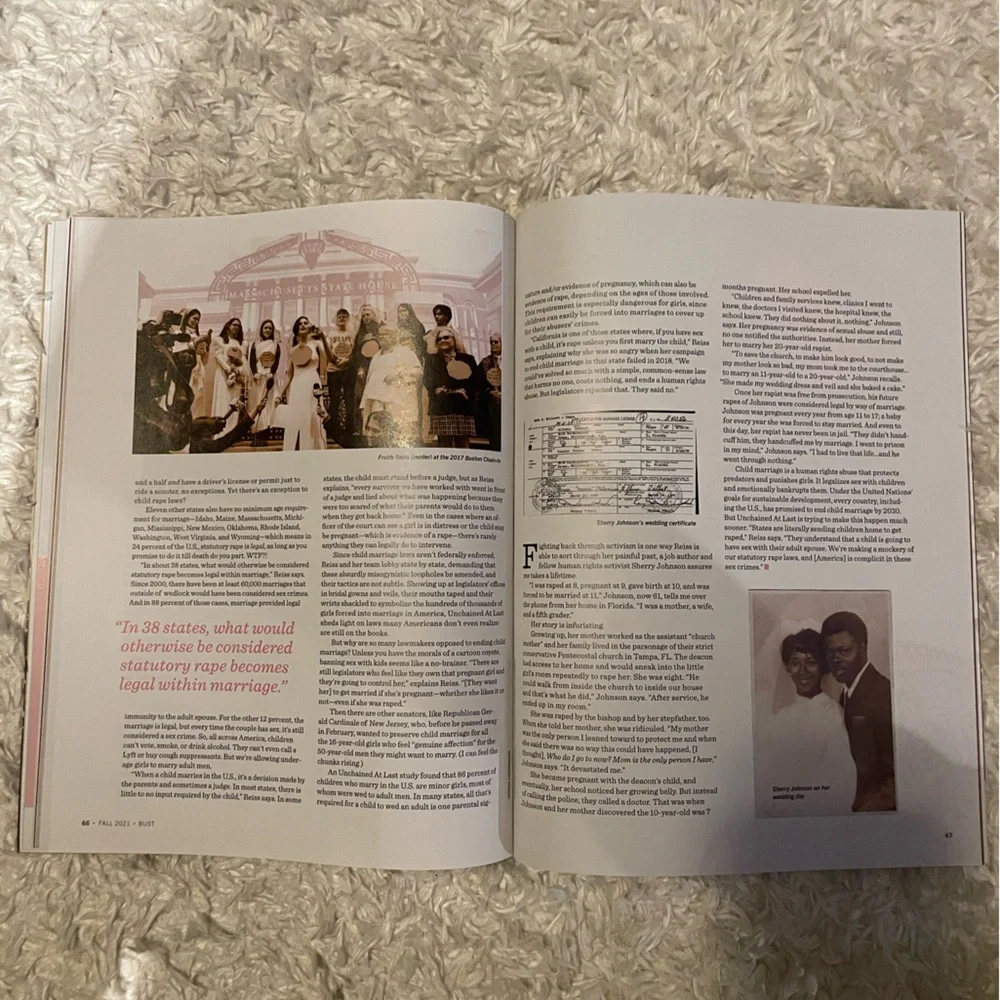 Bust Magazine 2021 St. Vincent Carrie Brownstein Leslie Jordan Courtney Stodden - Picture 15 of 15